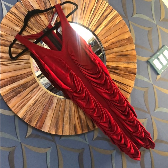 Mark Anthony red dress new! Large - Picture 2 of 8